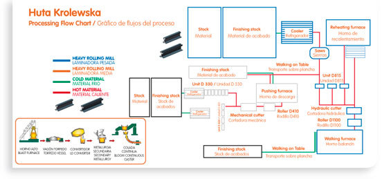 Processing flow chart in Poland