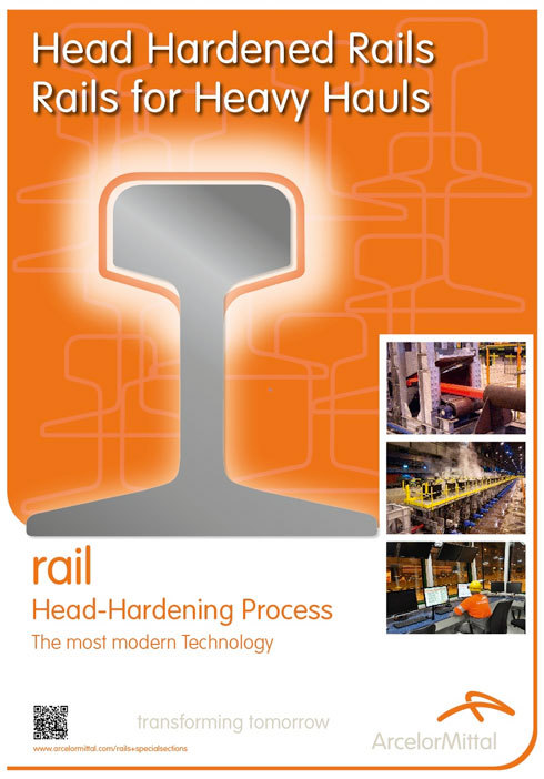 Head hardened rails