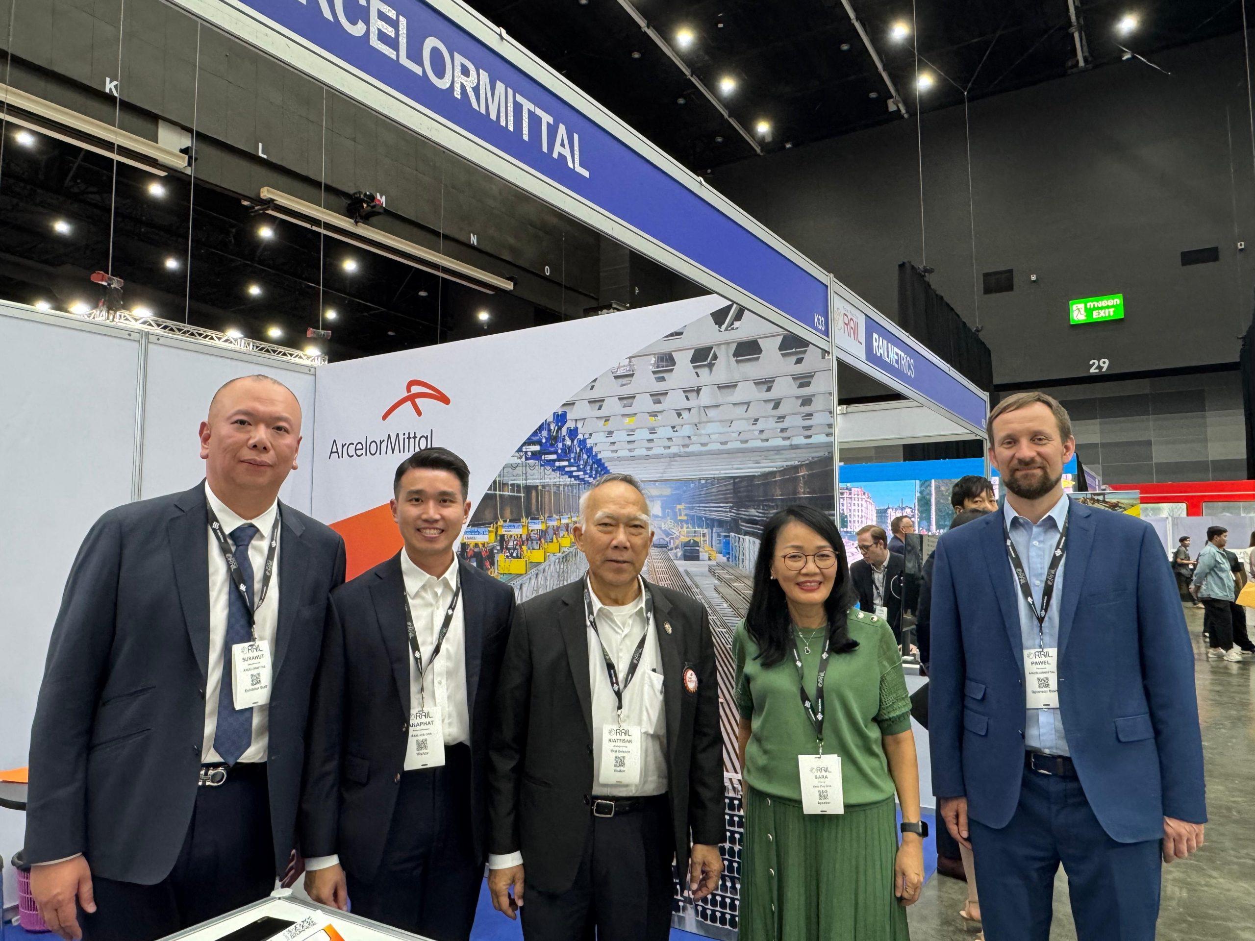 ArcelorMittal at Asia Pacific Rail Fair