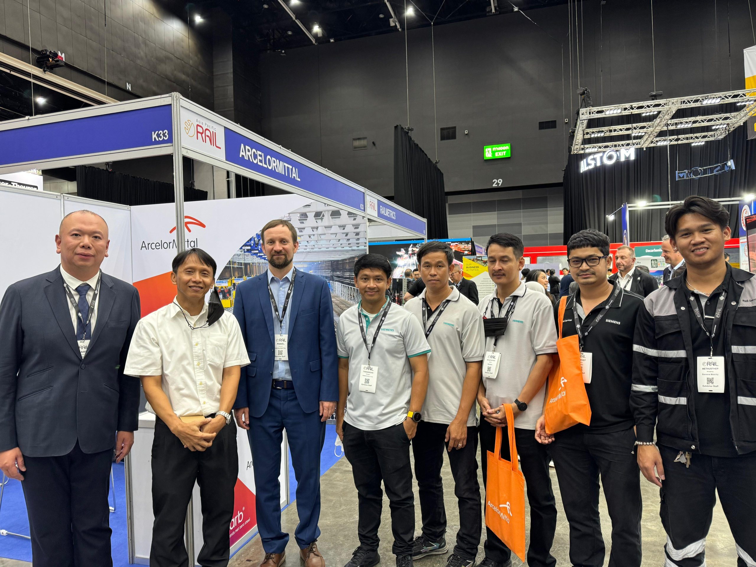 ArcelorMittal at Asia Pacific Rail Fair